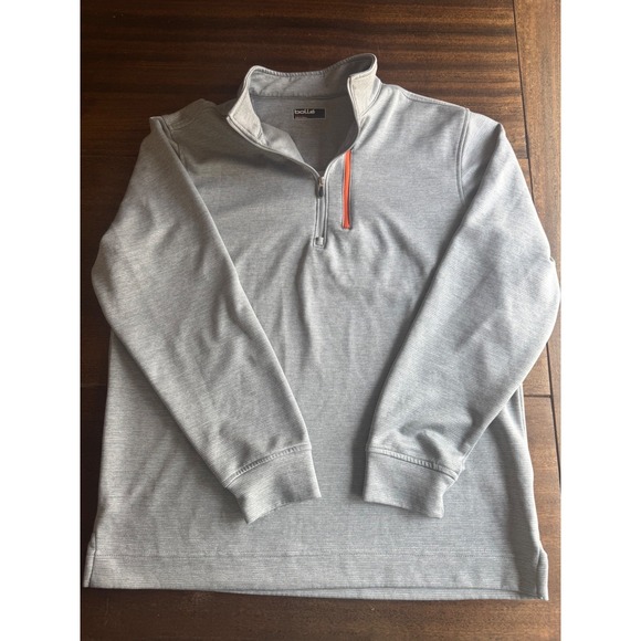 Bollé Other - Bollé Men's Medium Gray Quarter Zip Pullover Long Sleeve Athletic Shirt